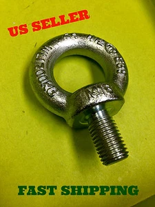 M16 5/8 Lifting Shoulder Type Eye Bolt Machinery Steel Zink Plated # 2455 Mesan - Bild 1 von 3