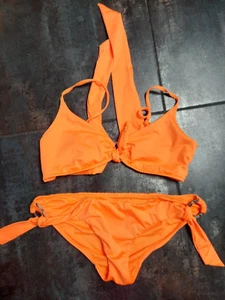 Bikini von Seafolly, Gr. 38, neon-orange - neu - Bild 1 von 5