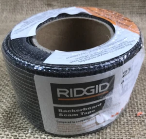 RIDGID Backerboard Seam Tape 100 ft. Durable Fiberglass Mesh Self Adhesive Tape - Picture 1 of 5