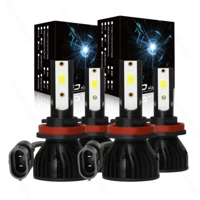 For Buick Terraza 2005-2007 - 4X 6000K H11 LED Headlights Bulb High/Low Beam - Image 1 of 4