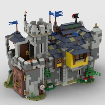 Custom Soldier's Quarters Expension for Set 31120 Medieval Castle 1021 Bricks - Image 1 of 4
