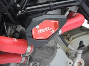 Ducati Monster S4R /S1000 /S4RS 2001> RD Motorcycle Siding Pad Kit - SL01 Black - Picture 1 of 12