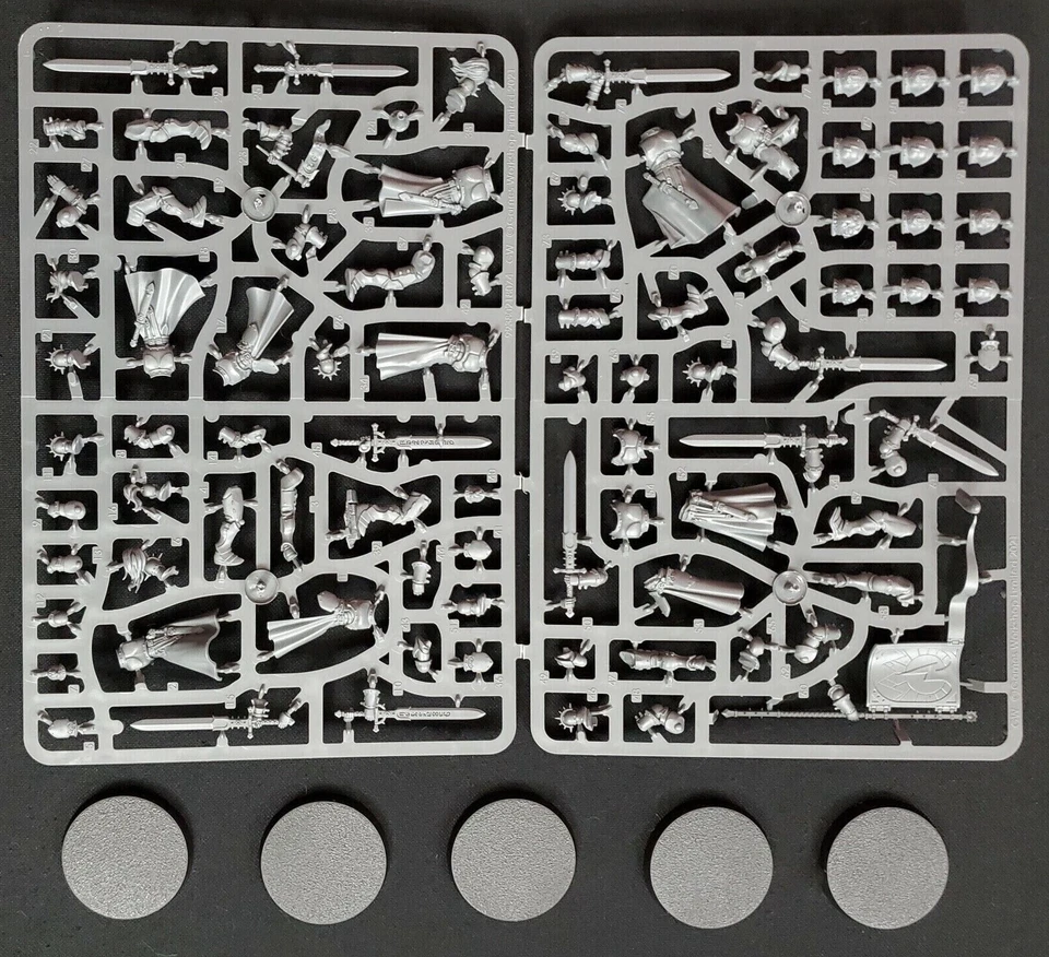 Warhammer AoS Stormcast Eternals Vanquishers (5) NO BOX - Image 1 of 1