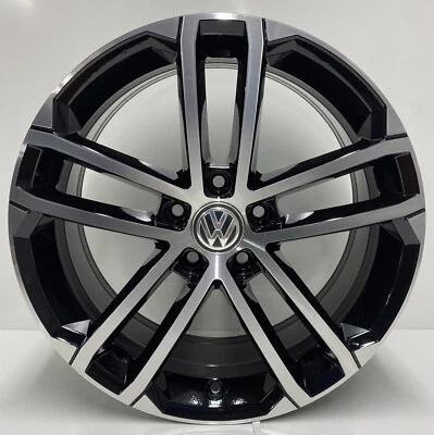 Genuine Volkswagen Golf MK7 GTD 18 Nogaro Alloy Wheel Refurbished 5G0601025A - Image 1 of 4