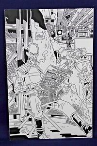 Skybound X #5 6 Sidekicks Trigger Keaton B/W Incentive Variant Image Comics VF - Bild 1 von 3