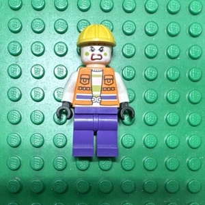 LEGO Joker's Goon Minifigure Construction Outfit DC Super Heroes Henchman sh093 - Picture 1 of 2