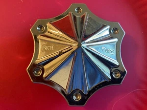 Rich Evans 6 Lug Wheel Rim Chrome Center Hub Cover Hubcap Cap RE0801-2295-6H - Picture 1 of 6