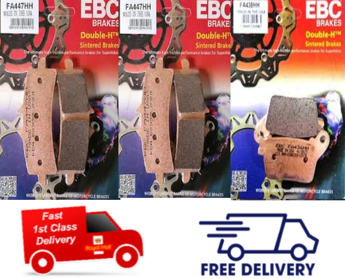 Se adapta a las pastillas de freno de disco delanteras y traseras sinterizadas para Suzuki GSXR 600 2011 - 2018 EBC Foto 1 de 1