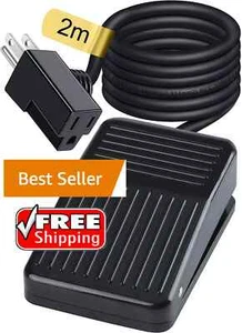 Foot Switch Foot Operated Pedal Controller On/Off Power Switch Woodworking New ( - Picture 1 of 6