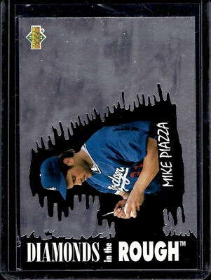 1993 Mike Piazza Upper Deck Diamond Gallery Hologram    DITR #34 - Image 1 of 2
