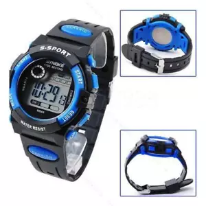 Reloj Electrónico Impermeable Niños Niños y Niñas Deportes LED Niños Relojes EE. UU. - Imagen 1 de 26