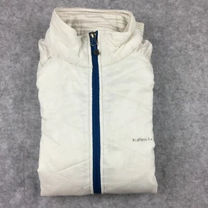 Avalanche Full-zip Half-fleece lined Jacket, Women's M (White/Grey/Blue Zippers) - Picture 1 of 11