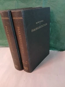 The Psalms in Israel's Worship by Sigmund Mowinckel 2 VOL 1966 - Imagen 1 de 8