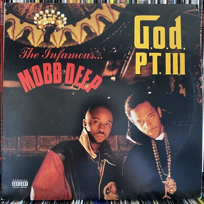 MOBB DEEP - G.O.D. PT III (12")  1997!!!  RARE!!!  REEF + MIGHTY MI + PRODIGY!!! - Image 1 of 4