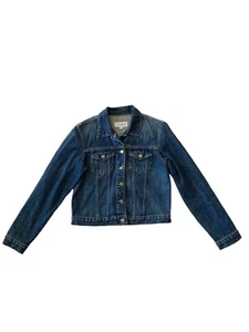 Next Jeans Denim Jean Jacket Button Up Blue Women’s Size Small Good Condition - Picture 1 of 12