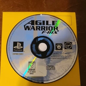 Agile Warrior F-111X (Sony PlayStation 1, PS1,  1996) - Picture 1 of 1