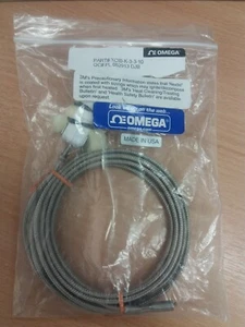OMEGA XCIB-K-3-3-10 Thermocouple, K, 0 °C, 980 °C, Inconel, 10 ft, 3.048 m - Picture 1 of 1
