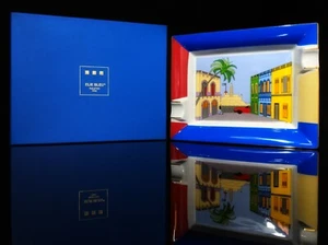 Elie Bleu Casa Collection Porcelain Ashtray only ( Without Gold Plated rests ) - Picture 1 of 4