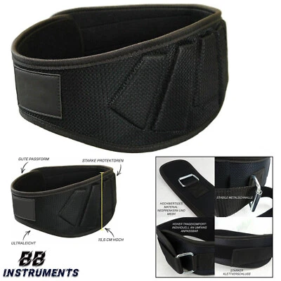 SLITE TECH SPORTS "Ultraleicht Fitness Gürtel – Bodybuilding & Kraftsport Gewichthebergürtel