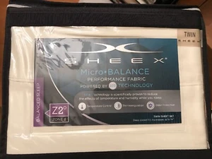 SHEEX® Micro•BALANCE 37.5® Performance 300-Thread-Count Twin Sheets Ivory - Picture 1 of 1