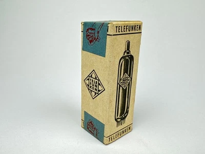 Telefunken ECC801S Röhre Rarität sealed NOS OVP ungeöffnet ECC81 E81CC - Bild 1 von 4