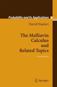 The Malliavin Calculus and Related Topics (Probability and Its Applications) - Picture 1 of 1