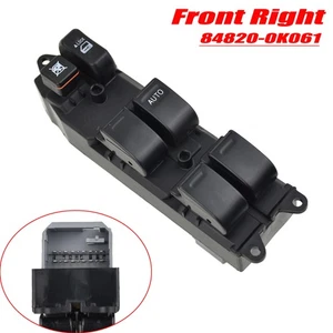 Front Right for Toyota Hilux 2004 2005 2006 2007-2015 Power Window Main Switch - Foto 1 di 12