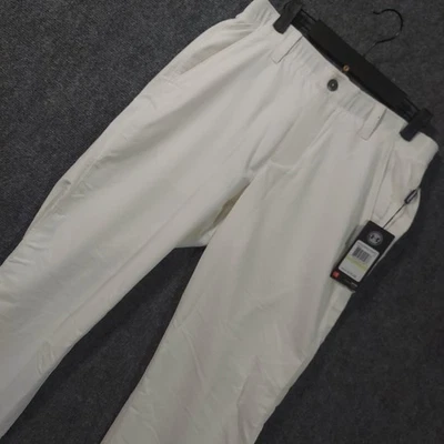 Calça Under Armour Masculina 30x30 Branca Ajuste Solto Performance Golfe Atlética Casual - Imagem 1 de 4