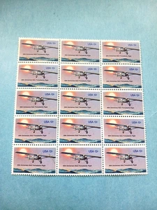 First Transatlantic Flight block of 15 #1710 - Picture 1 of 2