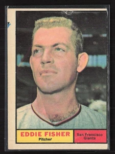 1961 Topps #366 Eddie Fisher - EX Set Break! (MC) - Picture 1 of 2