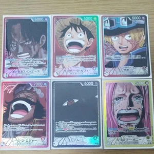 ONE PIECE Card Monkey D. Luffy Set 6 L Parallel ROMANCE DAWN Japanisch - Bild 1 von 7