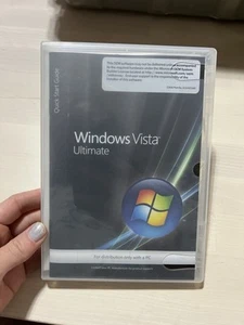 MICROSOFT WINDOWS VISTA ULTIMATE OEM SYSTEM BUILDER PACK 64 BIT DVD PRODUCT KEY - Bild 1 von 6