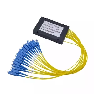 Network Fiber Optic 1X8 PLC SC/UPC Passive Optical Splitter Box SC UPC Connector - Afbeelding 1 van 8