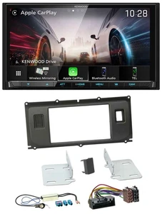 Kenwood MP3 2DIN USB DAB Bluetooth Autoradio für Land Rover Evoque Blindstopfen - Bild 1 von 9