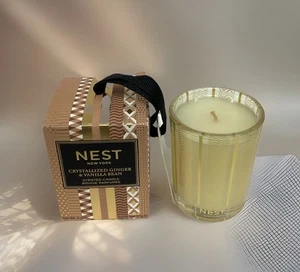 Nest Crystallized Ginger & Vanilla Bean Scented Candle 2oz AS PICTURED, NEW! - Picture 1 of 7