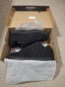 DC shoes Black Mens NET Style Size 9 US - Picture 1 of 7