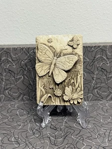 2001 Carruth Studio Butterfly Small Plaque - Picture 1 of 7