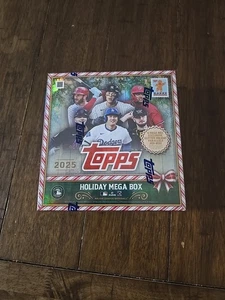 2025 Topps Baseball Factory Sealed Holiday Mega Box In Stock Mint! - Picture 1 of 5