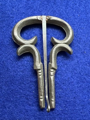 Antique Ornate Mouth Harp, Lamellophone, Made in England Musical Instrument Jew - Image 1 of 4