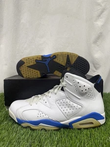 Sz 11.5 - Air Jordan 6 Sport Blue White OG Box - Picture 1 of 9