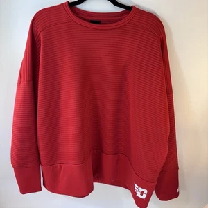 Nike Dri-Fit University Of Dayton Rot Pullover Ripp Sweatshirt Damen XXL - Bild 1 von 9