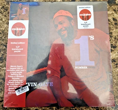Marvin Gaye 1's Number Ones  [Limited Edition] Translucent Purple NEW Sealed LP - Image 1 of 2