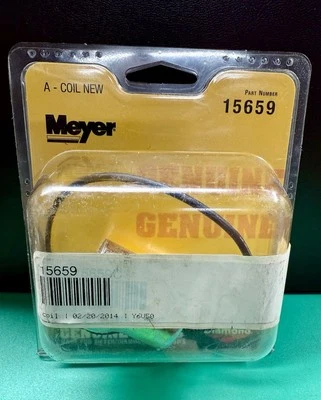 GENUINE OEM MEYER 15659 A Coil Lower Solenoid Plow Pump E47 E57 E60 Diamond❄️FS❄ - Image 1 of 4