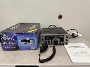 Galaxy DX-2547 AM/SSB CB Base Station Talkback - Zdjęcie 1 z 13