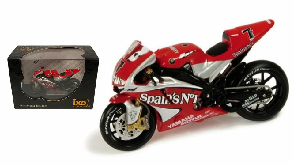IXO RAB080 Yamaha YZR-M1 MotoGP 2004 - Carlos Checa 1/24 Scale - Image 1 of 1