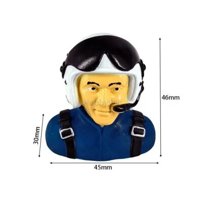 FMS part Pilot012 Pilot Statue 45x30x46mm for 1100mm RC P51 F2GCritical Mass NXT - Image 1 of 4