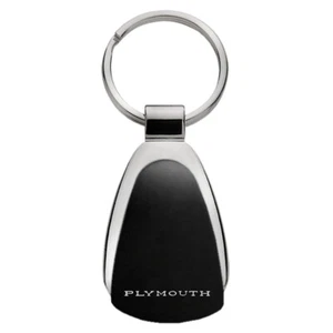 Plymouth Classic Tear Drop Key Ring (Black) - Picture 1 of 2