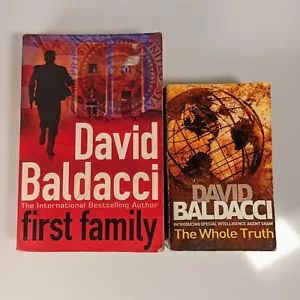 David Baldacci - First Family, The Whole Truth - 2 x Paperback Book Bundle - Picture 1 of 8