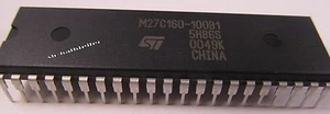 3 Stück/pcs. - M27C160-100B1 STM 16MB OTP-EPROM 100ns DIP42 - AE25/5431 - Picture 1 of 2