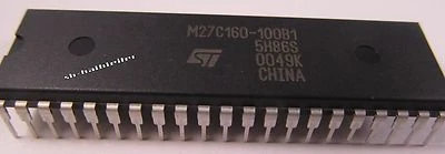 3 Stück/pcs. - M27C160-100B1 STM 16MB OTP-EPROM 100ns DIP42 - AE25/5431  - Image 1 of 2